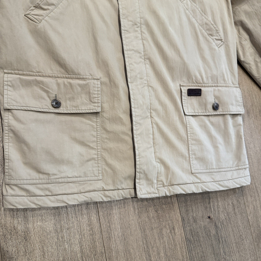 VTG Polo Ralph‎ Lauren Jacket Mens XL Brown Corduroy Collar Barn Chore Coat 90s - Picture 4 of 14